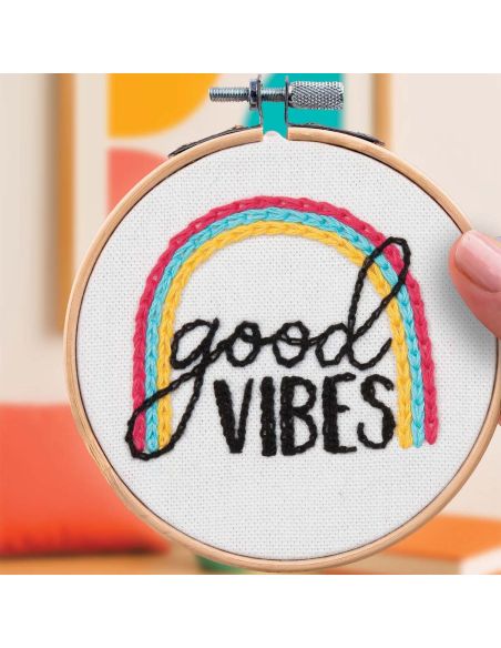 Kit de bordado French'kits - Good vibes