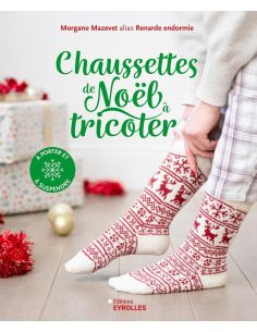 Livro de meias de Natal para tricotar