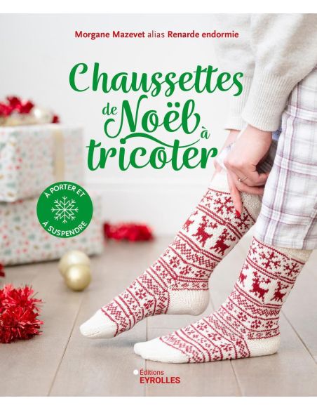Livro de meias de Natal para tricotar