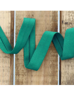 Viés de jersey de algodão - Verde erva