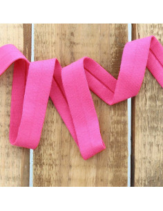 Viés de jersey de algodão - Rosa