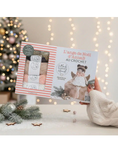 Kit de crochê - O anjo de Natal da Anna