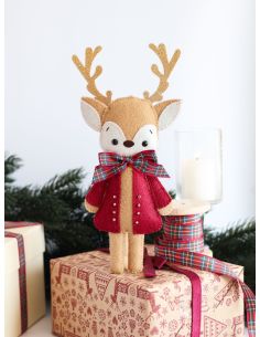 Minha decoração de Natal em feltro - 4 enfeites de Natal 2