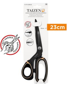 Tesoura de costura profissional para canhotos 23 cm Taizen