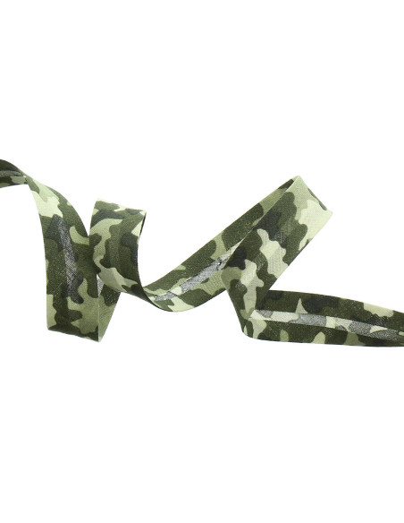 Viés camuflagem - Caqui