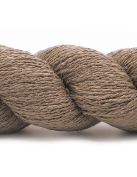 Meada de fio de Seda Bourette - Seda Fiada
