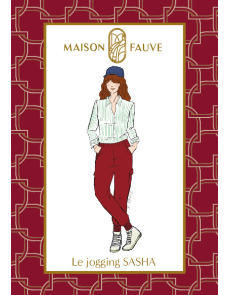 Padrão de corrida Sasha - Maison Fauve