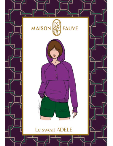 Molde de moletom Adèle - Maison Fauve