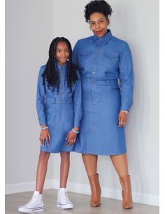 Molde de vestido - Know Me 2133