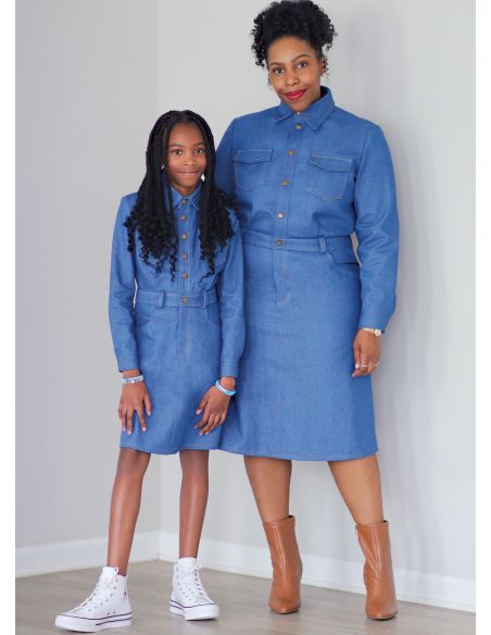 Molde de vestido - Know Me 2133