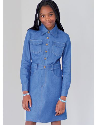 Molde de vestido - Know Me 2133
