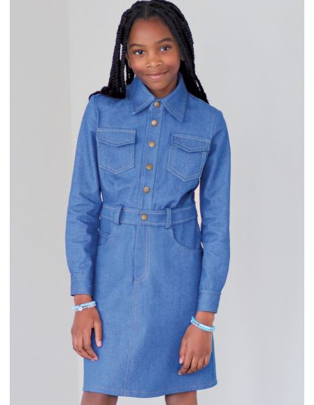 Molde de vestido - Know Me 2133