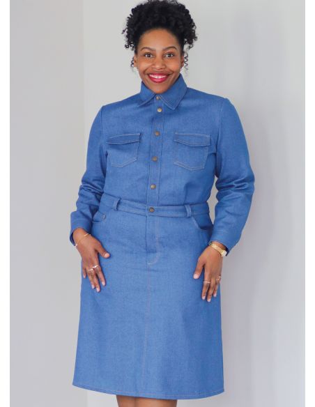 Molde de vestido - Know Me 2133
