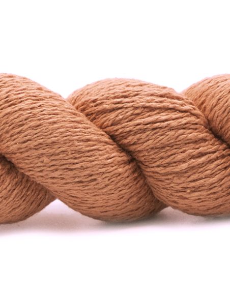 Meada de fio de Seda Bourette - Seda Fiada