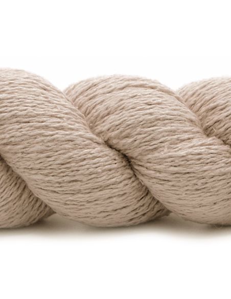 Meada de fio de Seda Bourette - Seda Fiada