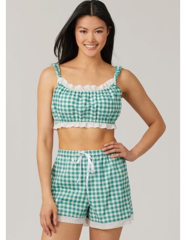 Padrão de top e short - McCall's 8613