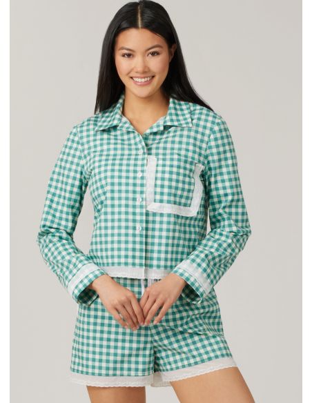 Padrão de top e short - McCall's 8613