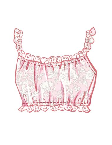 Padrão de top e short - McCall's 8613