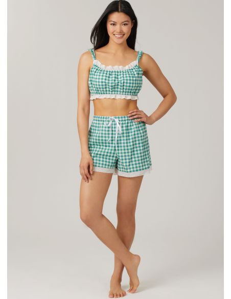Padrão de top e short - McCall's 8613