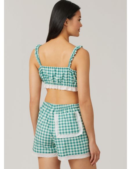 Padrão de top e short - McCall's 8613