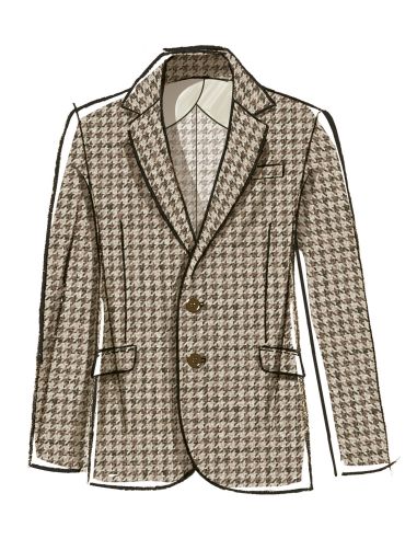 Molde de blazer - McCall's 8614