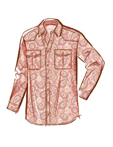 Molde de camisa - McCall's 8615