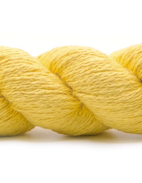 Meada de fio de Seda Bourette - Seda Fiada
