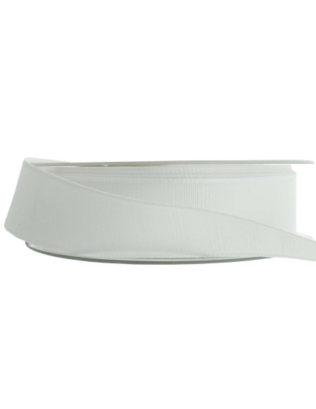 Grosgrain para saia 25 mm - Branco