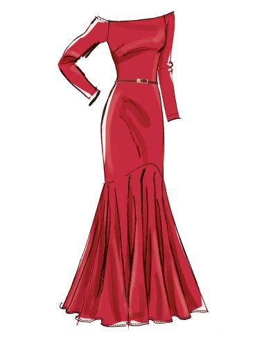 Molde de vestido - McCall's 8605