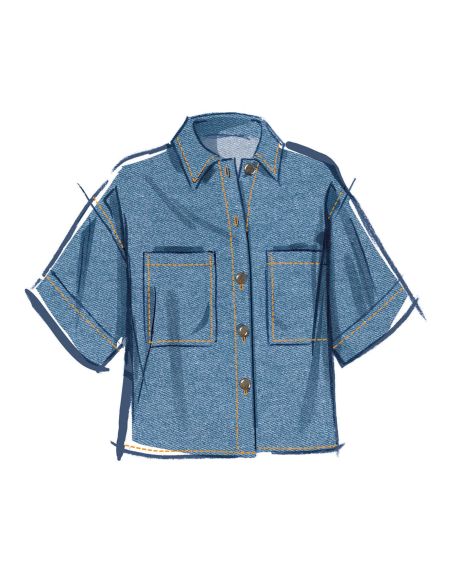 Molde de camisa - McCall's 8606