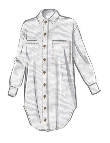 Molde de camisa - McCall's 8606