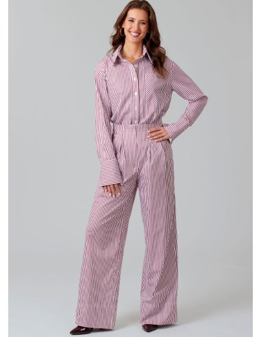 Molde de camisa - McCall's 8611
