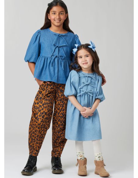 Molde de blusa e calça - McCall's 8618