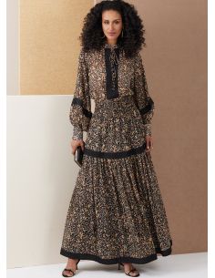 Padrão de blusa - Vogue 2127