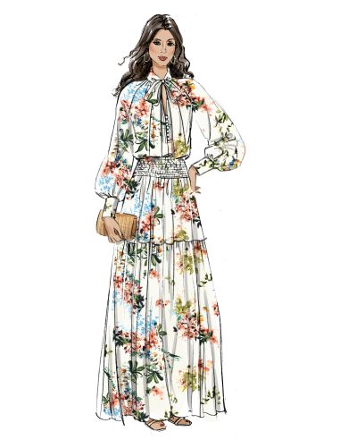 Padrão de blusa - Vogue 2127