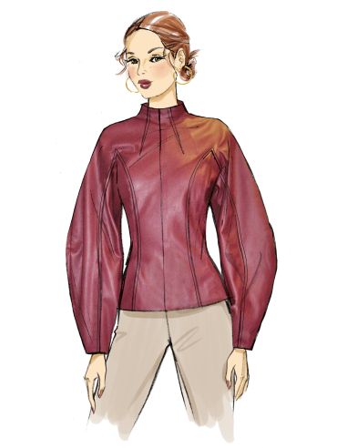 Padrão de blusa - Vogue 2134