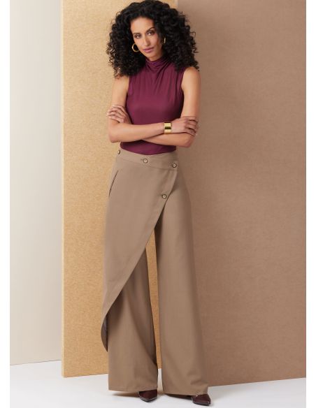 Molde de calça - Vogue 2138