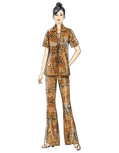 Padrão de túnica - Vogue 2140