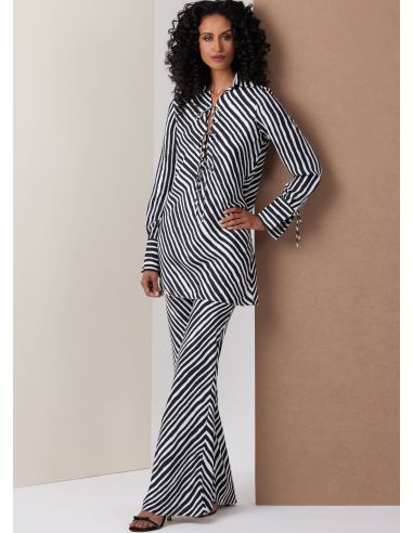 Padrão de túnica - Vogue 2140