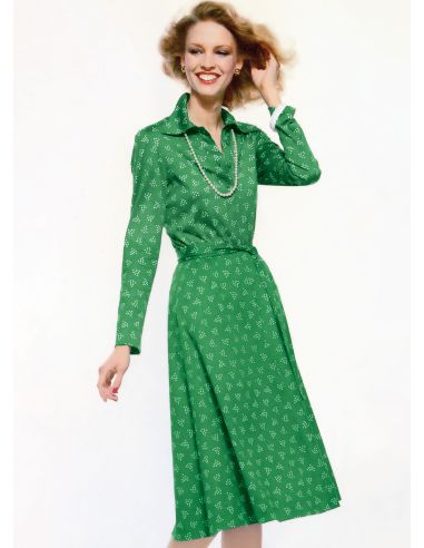 Molde de vestido - Vogue 2143