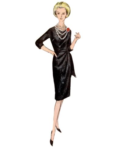 Molde de vestido - Vogue 2144