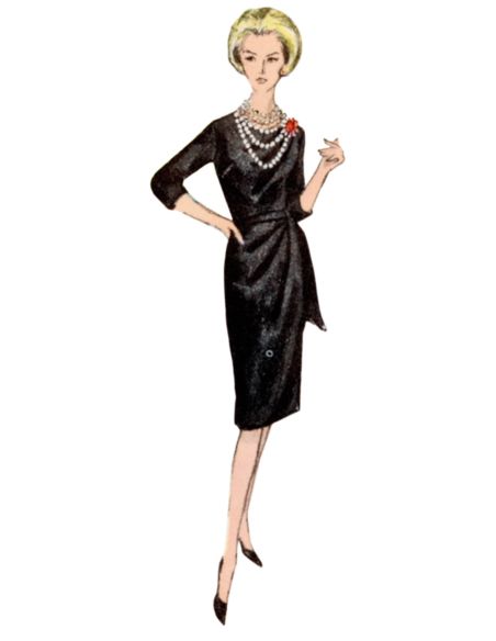Molde de vestido - Vogue 2144