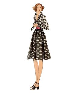 Molde de vestido - Vogue 2146