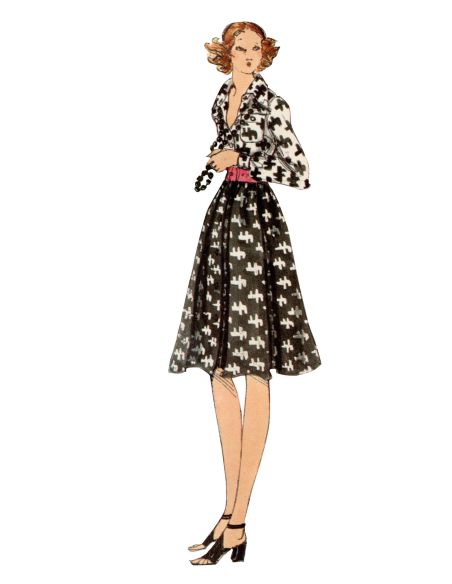 Molde de vestido - Vogue 2146