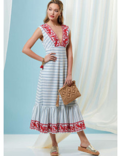 Molde de vestido - Vogue 9311 2