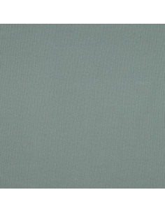 Tecido jersey de algodão malha fina canelada - Verde acinzentado 2