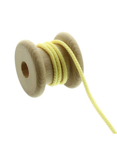 Cordão redondo anoraque - Amarelo