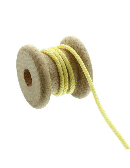 Cordão redondo anoraque - Amarelo