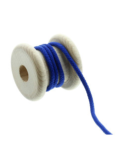 Cordão redondo anoraque - Azul royal