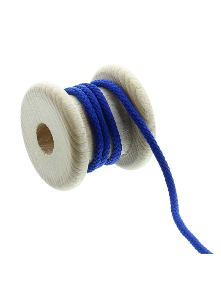 Cordão redondo anoraque - Azul royal